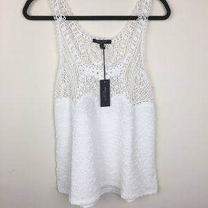 NWT Romeo + Juliet Couture Lace Crotchet Tank Top